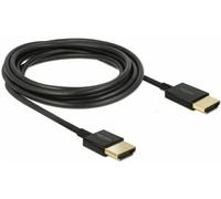 DELOCK 85117 CABLE HDMI 0,25 M HDMI TIPO A (ESTÁNDAR) NEGRO