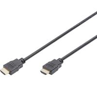 HDMI Standard connection cable, type A M/M, 3.0m, w/Ethernet, Full HD, gold, bl