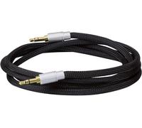 Câble de raccordement Dynavox 207382 Jack audio [1x Jack mâle 3.5 mm - 1x Jack mâle 3.5 mm] 3.00 m noir flexible