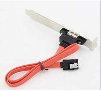 Câble de raccordement E-SATA à port unique de SATA à eSATA pour châssis E-SATA
