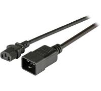 Câble de raccordement EFB Elektronik alimentation 1.8 m noir