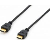 Câble de raccordement Equip HDMI Fiche mâle HDMI-A 10.00 m noir 119373 contacts dorés Câble HDMI