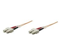Câble de raccordement fibre optique Intellinet 510332 [1x SC mâle - 1x SC mâle] 62,5/125 µ Multimode OM1 5 m