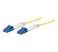 Câble de raccordement fibre optique Intellinet 750004 [1x LC mâle - 1x LC mâle] 9/125 µ Singlemode OS2 2 m