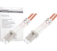 Câble de raccordement FO Digitus DK-2533-02/3 [1x LC mâle - 1x LC mâle] 50/125 µ Multimode OM3 2.00 m