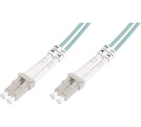 Câble de raccordement FO Digitus DK-2533-05/3 [1x LC mâle - 1x LC mâle] 50/125 µ Multimode OM3 5.00 m