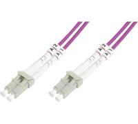 Câble de raccordement FO Digitus DK-2533-07-4 [1x LC mâle - 1x LC mâle] 50/125 µ Multimode OM4 7.00 m