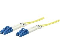 Câble de raccordement fibre optique Intellinet 750004 [1x LC mâle - 1x LC mâle] 9/125 µ Singlemode OS2 2 m