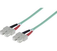 Câble de raccordement FO Intellinet 751100 [1x SC mâle - 1x SC mâle] 50/125 µ Multimode OM3 3.00 m