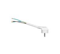 EMOS Câble de raccordement flexible KF-CR2 H05VV-F3 3 x 1,5 mm 3 m Blanc