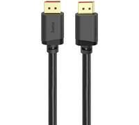 Câble de raccordement Hama DisplayPort Fiche mâle DisplayPort 2 m noir 00202032 16K UHD Câble DisplayPort