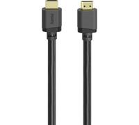 Câble de raccordement Hama HDMI Fiche mâle HDMI-A 3 m noir 00202029 8K UHD, canal de retour audio, eARC Câble HDMI