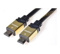 Câble De Raccordement Hdmi 1.4 + Ethernet, Textile Surface, Connecteurs Plaqués Or, 10m, Câbles Hdmi, Câbles, Accessoires, Moniteurs, Écrans