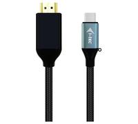 Cables USB I-tec - Câble vidéo/audio - 24 pin USB-C mâle pour HDMI mâle - 1.5 m - support 4K