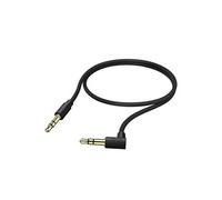 Câble de raccordement jack 3,5 mm 0,5 M noir