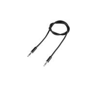 Câble de raccordement jack 3,5 mm Speaka Professional SuperSoft noir 1 m SpeaKa Professional SP-7870044 [1x Jack mâle 3.5 mm - 1x