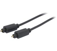 Câble de raccordement Kash 30L510 [1x Toslink mâle (ODT) - 1x Toslink mâle (ODT)] 3.00 m noir contacts dorés