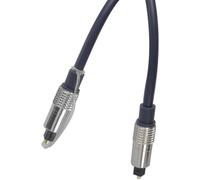 Câble de raccordement Kash 30L526 [1x Toslink mâle (ODT) - 1x Toslink mâle (ODT)] 2.00 m noir contacts dorés