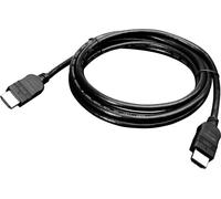 Câble de raccordement Lenovo HDMI Fiche mâle HDMI-A, Fiche mâle HDMI-A 2.00 m noir 0B47070 4K UHD Câble HDMI