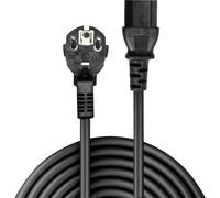 LINDY alimentation Câble de raccordement [1x Prise mâle + contact de protection - 1x Secteur femelle C13] 3.00 m noir