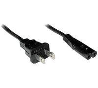 Lindy - câble d'alimentation - power IEC 60320 C7 pour NEMA 1-15 - 2 m