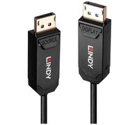 Câble de raccordement LINDY DisplayPort Fiche mâle DisplayPort 10.00 m noir 38520 Câble DisplayPort