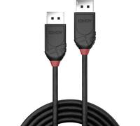 Câble de raccordement LINDY DisplayPort Fiche mâle DisplayPort, Fiche mâle DisplayPort 0.50 m noir 36490 Câble DisplayPort