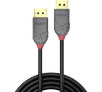 Câble de raccordement LINDY DisplayPort Fiche mâle DisplayPort, Fiche mâle DisplayPort 2.00 m noir 36482 8K UHD Câble DisplayPort
