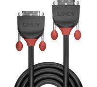 Câble de raccordement LINDY DVI Fiche mâle DVI-D 18+1 pôles, Fiche mâle DVI-D 18+1 pôles 10.00 m noir 36259 Câble DVI