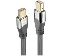 Lindy CRO Câble DisplayPort Mini DisplayPort M pour Mini DisplayPort M DisplayPort 1.2 2 m rond support 4K gris