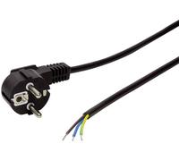 LogiLink Câble d'alimentation Schuko - Noir