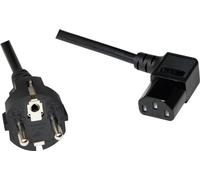 Câble de raccordement LogiLink appareils IEC [1x Prise mâle + contact de protection - 1x Secteur femelle C13] 2.00 m noir