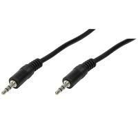 LOGILINK CA1048 - Câble audio, fiches jack 3,5 mm 3 broches, 0,2 m