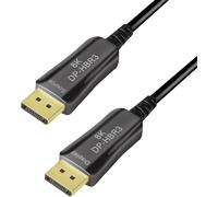 Câble de raccordement LogiLink DisplayPort AV [1x DisplayPort - 1x DisplayPort] 50 m noir