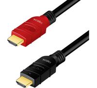Câble de raccordement LogiLink HDMI AV [1x HDMI mâle - 1x HDMI mâle] 10 m noir