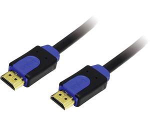 Câble de raccordement LogiLink HDMI Fiche mâle HDMI-A, Fiche mâle HDMI-A 10.00 m noir CHB1110 4K UHD Câble HDMI