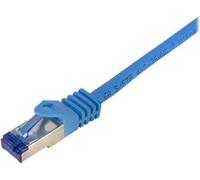 Câble de raccordement LogiLink Ultraflex Cat.6A S/FTP 0,25 m bleu