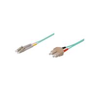 Câble de raccordement LWL Duplex OM3 (Multimode, 50/125) SC/LC, 1m, Good Connections®