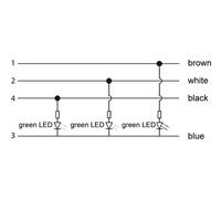 Câble de raccordement M12 Lutronic 1210 1206 04 L2 301 2m 1161 mâle, droit, femelle, coudé 2.00 m Nombre de pôles: 4 1 pc(s)