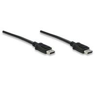 Câble de raccordement Manhattan 307093-CG [1x DisplayPort mâle - 1x DisplayPort mâle] 3 m noir