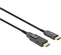 Câble de raccordement Manhattan HDMI Fiche mâle HDMI-A, Fiche mâle HDMI-Micro-D 20 m noir 355513 4K UHD Câble HDMI