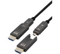 Câble de raccordement Maxtrack HDMI 15 m noir C504-15ML 8K UHD Câble HDMI
