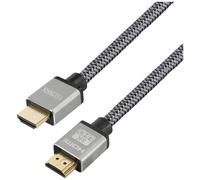 Câble de raccordement Maxtrack HDMI Fiche mâle HDMI-A, Fiche mâle HDMI-A 3.00 m noir C 221-3 HNL 8K UHD Câble HDMI