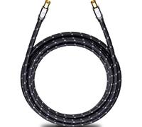 Câble de raccordement Oehlbach 22523 [1x antenne femelle 75 ? - 1x antenne mâle 75 ?] 5.10 m gris-noir