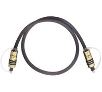 Câble de raccordement Oehlbach 6083 [1x Toslink mâle (ODT) - 1x Toslink mâle (ODT)] 3.00 m gris contacts dorés