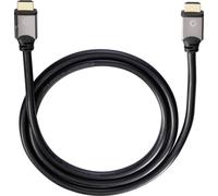 Câble de raccordement Oehlbach 92451 [1x HDMI mâle - 1x HDMI mâle] 1.2 m noir