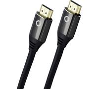 Câble de raccordement Oehlbach HDMI Fiche mâle HDMI-A, Fiche mâle HDMI-A 2.00 m noir D1C92493 8K UHD Câble HDMI
