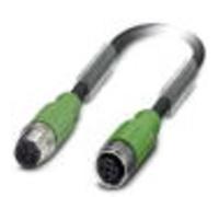 Câble de raccordement Phoenix Contact SAC-4P-M12MS/ 0,3-PUR/M12FS SH 1500842 30.00 cm Nombre de pôles: 4 1 pc(s)