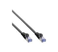 Câble de raccordement plat, U / FTP, Cat.6A, noir, 7m