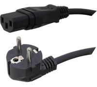 Câble de raccordement pour appareils IEC HAWA 1008232 noir 2.50 m